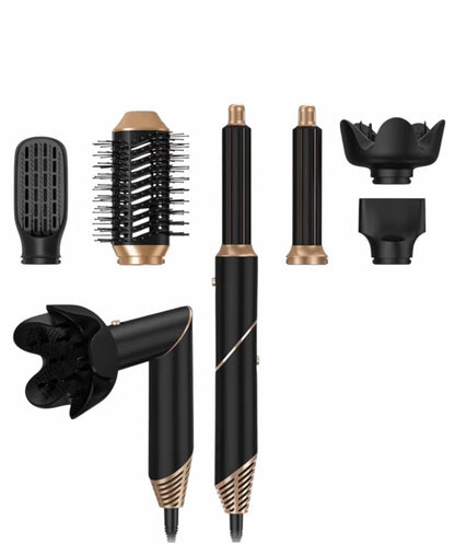Asciugacapelli Professionale 6 in 1 – Styling Completo in un Solo Strumento