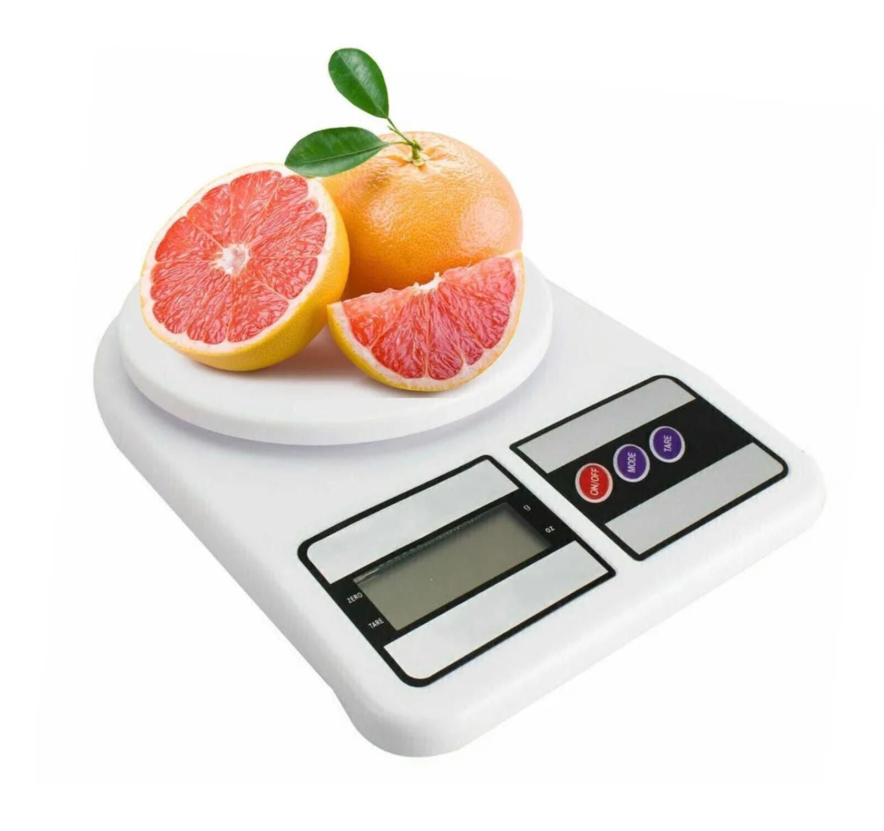 Bilancia da Cucina Digitale con Display LCD – Pesa Alimenti Precisa fino a 10 kg, Funzione Tara, Modalità Grammi/Once