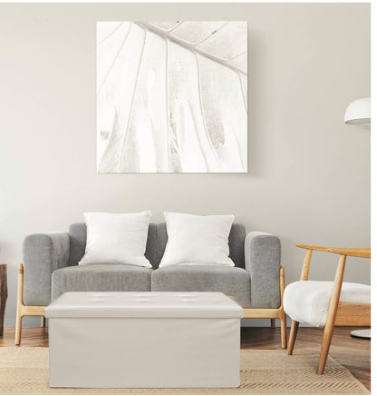 Leather Padded Trunk Bench Pouf with Quilted Button Design – Multi-Functional Storage Ottoman Bag – Available in Various Colours - BDIT ACCESSORI