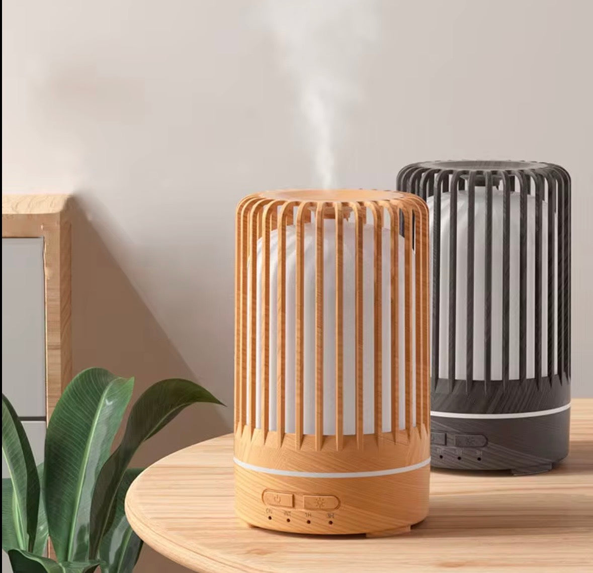 Diffusore di Aromi a Ultrasuoni con LED Multicolore – Umidificatore & Purificatore d’Ari