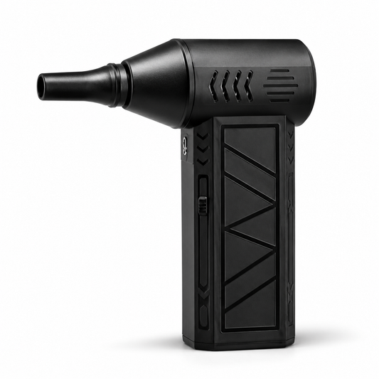Mini Jet Fan Portatile Ricaricabile – Soffiatore d’Aria Compatto con Bocchetta Direzionata, Ricarica USB, per Tastiera, Auto, Elettronica, Banco da Lavoro e Pulizia di Piccoli Spazi