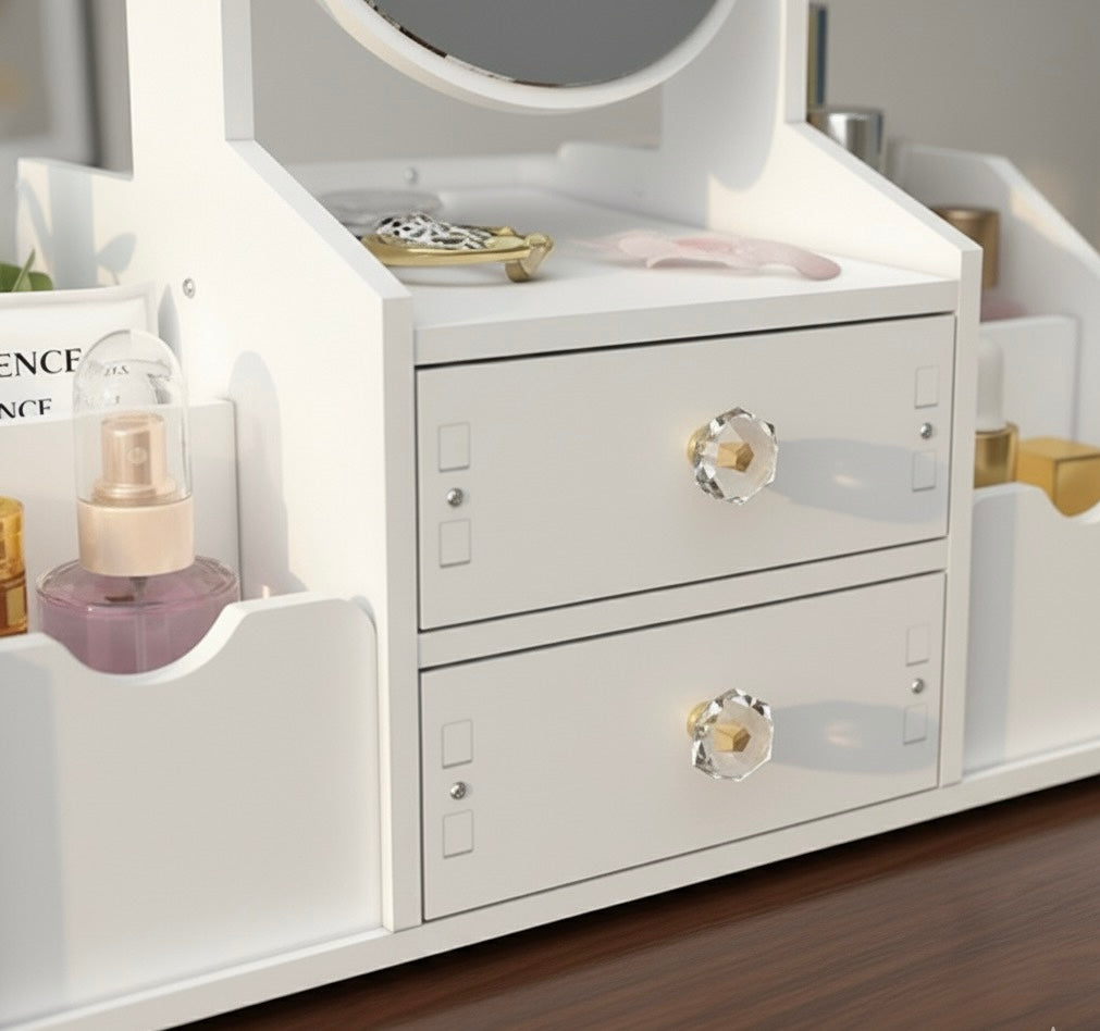 💕 Organizer per Cosmetici con Specchio – Eleganza e Ordine per la tua Beauty Routine