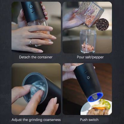 Macinapepe elettrico ricaricabile usb - BDIT ACCESSORI