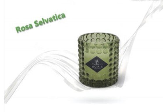 Candela Profumata Rosa Selvatica – Eleganza e Benessere per la Tua Casa