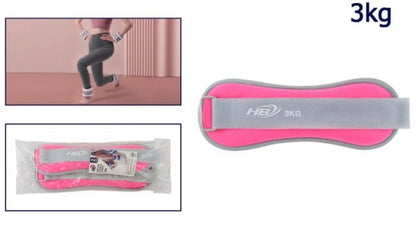 Coppia Pesi Cavigliere e Polsiere HB SPORT - Home Fitness e Tonificazione