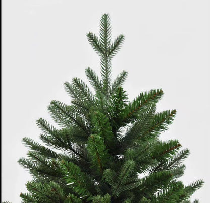 Albero di Natale Artificiale Pieno \bm{150 \text{ cm}} – Effetto Realistico Picea Verde Abete