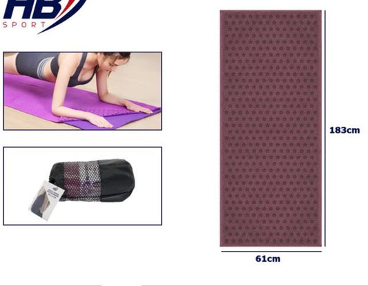 Tappetino Yoga Antiscivolo con Borsa – Comfort, Stile e Colori Moderni