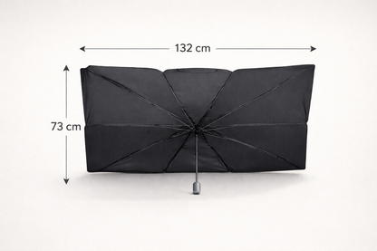 Folding Car Sun Umbrella – Dashboard Protector, UV Rays Screen Cover, Anti-Heat, Universal Windshield Sunshade for Cars, SUVs & Trucks