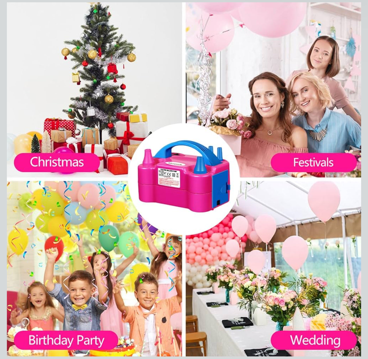 Gonfiatore Elettrico Professionale per Palloncini - Mai Più Fatica! 🥳
