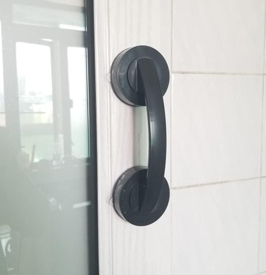 Maniglia con Ventosa per Doccia, Vasca, Porta in Vetro, Specchio, Maniglia Sicurezza Bagno Rimovibile, Maniglia Supporto per Cucina, Cassetto e Sportello