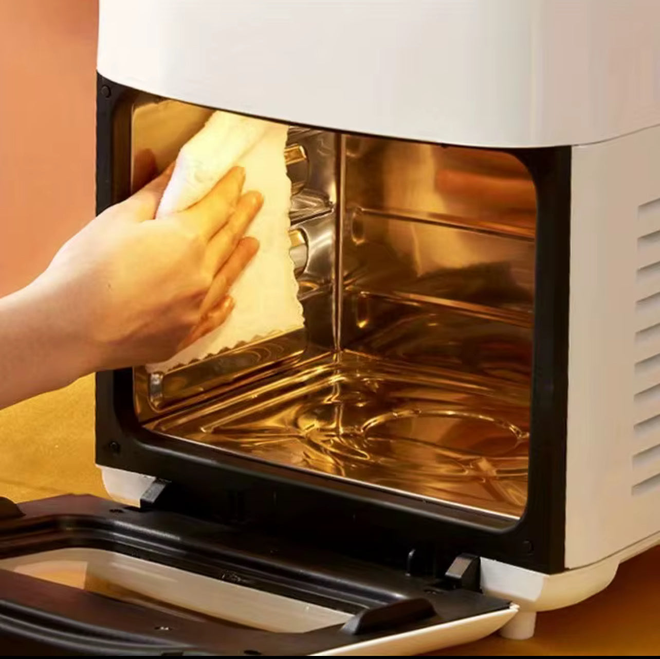Friggitrice ad Aria Multifunzione 15L con Touch Screen – Cottura Sana, Veloce e Versatile