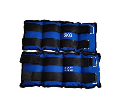 Cavigliere/Polsiere Appesantite Professionali HB Sport 4kg (2x2kg) – Massimizza la Tua Forza e Resistenza