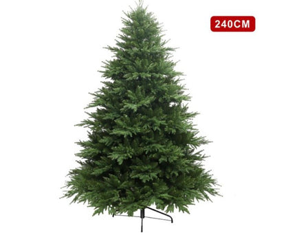 Albero di Natale Artificiale Pieno \bm{150 \text{ cm}} – Effetto Realistico Picea Verde Abete