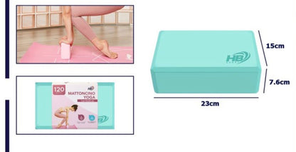 Blocco Yoga (Mattoncino) HB SPORT - Supporto Essenziale per la Tua Pratica