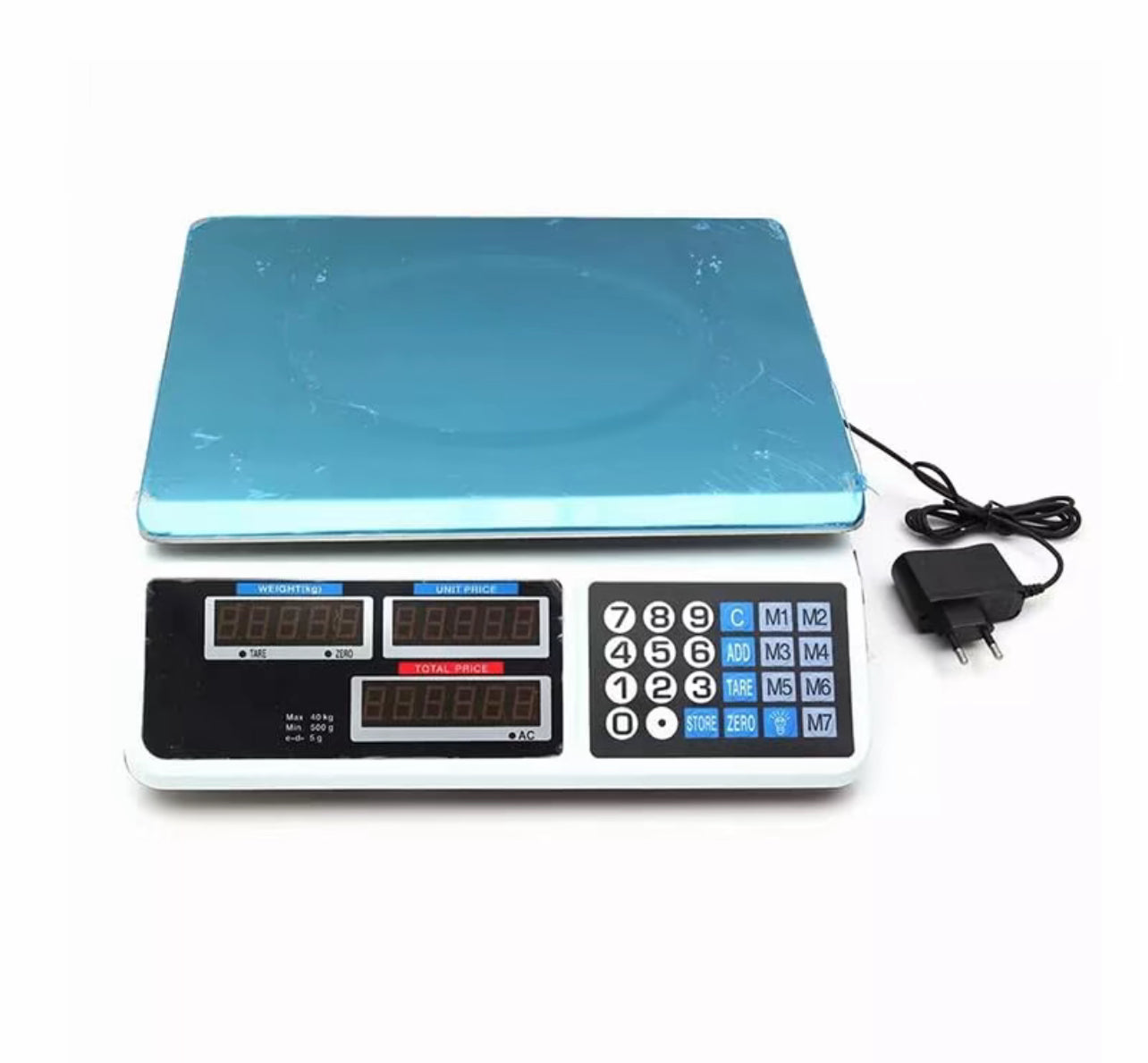 ⚖️ Bilancia Digitale Professionale da Banco – Alta Precisione e Affidabilità