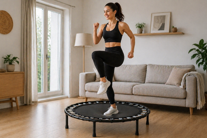 Mini Trampolino Fitness 103 cm BDIT Accessori – Trampolino Elastici Silenzioso Senza Molle, Palestra Casa Cardio Rebounder, Attrezzo Fitness Compatto per Allenamento Indoor, Ginnastica e Dimagrimento dfh - 07769