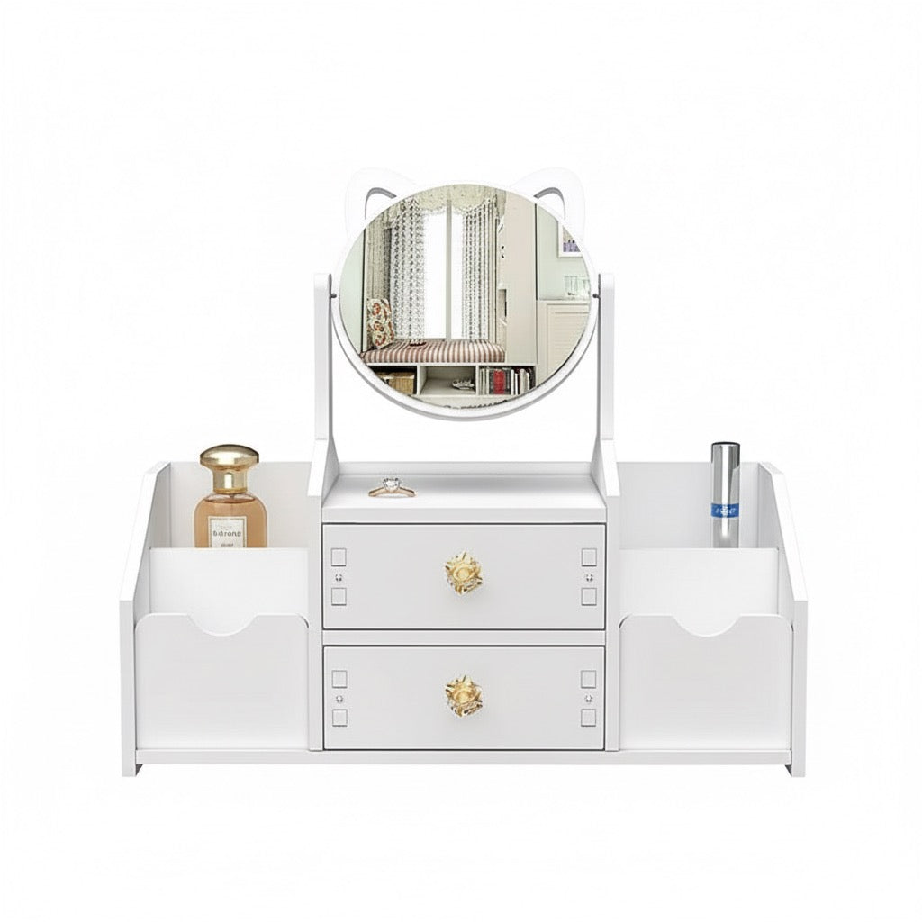 💕 Organizer per Cosmetici con Specchio – Eleganza e Ordine per la tua Beauty Routine