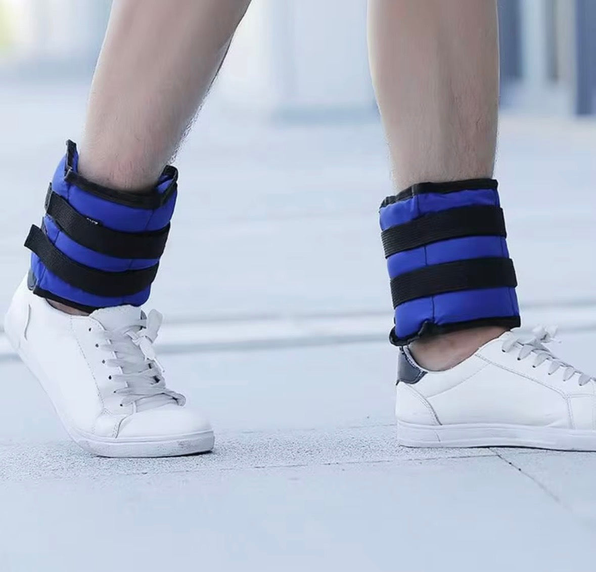 Cavigliere/Polsiere Appesantite Professionali HB Sport 4kg (2x2kg) – Massimizza la Tua Forza e Resistenza