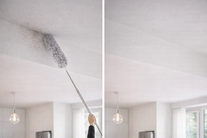 Spolverino Telescopico 280 cm in Microfibra – Asta Allungabile Extra Lunga – Pulizia Soffitti, Lampadari, Armadi Alti – Antipolvere Lavabile – Casa, Appartamento, Ufficio