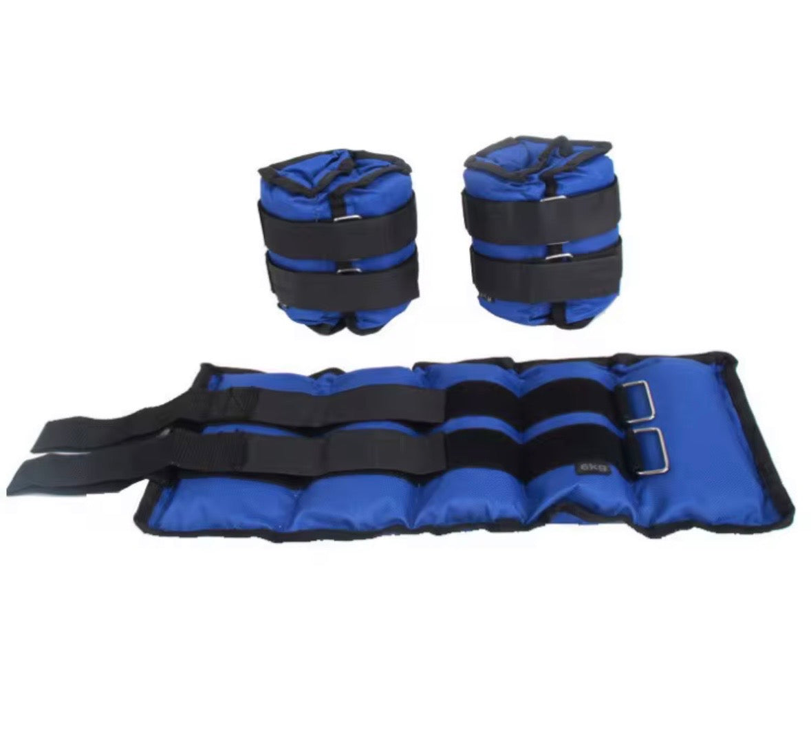 Cavigliere/Polsiere Appesantite Professionali HB Sport 4kg (2x2kg) – Massimizza la Tua Forza e Resistenza