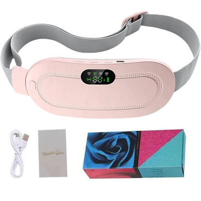 Cintura Termica Riscaldante per Dolori Mestruali e Lombari – Massaggiatore Portatile USB Ricaricabile