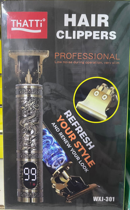 Tagliacapelli Professionale T-Blade "Dragon Edition" THATTi® WXJ-301 - Stile, Potenza e Precisione