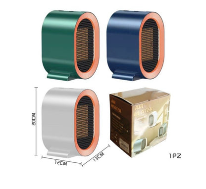 Mini Stufa Elettrica in Ceramica Portatile - Riscaldatore Veloce ed Efficiente per Piccoli Ambienti