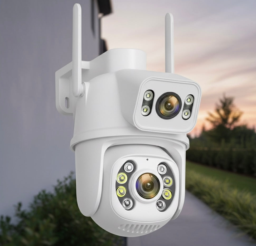 Sicurezza Intelligente a 360°: Telecamera PTZ Wi-Fi per Esterni