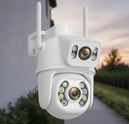 Sicurezza Intelligente a 360°: Telecamera PTZ Wi-Fi per Esterni