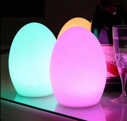 Lampada da Tavolo LED Multicolore con Telecomando – Dimmerabile e Ricaricabile