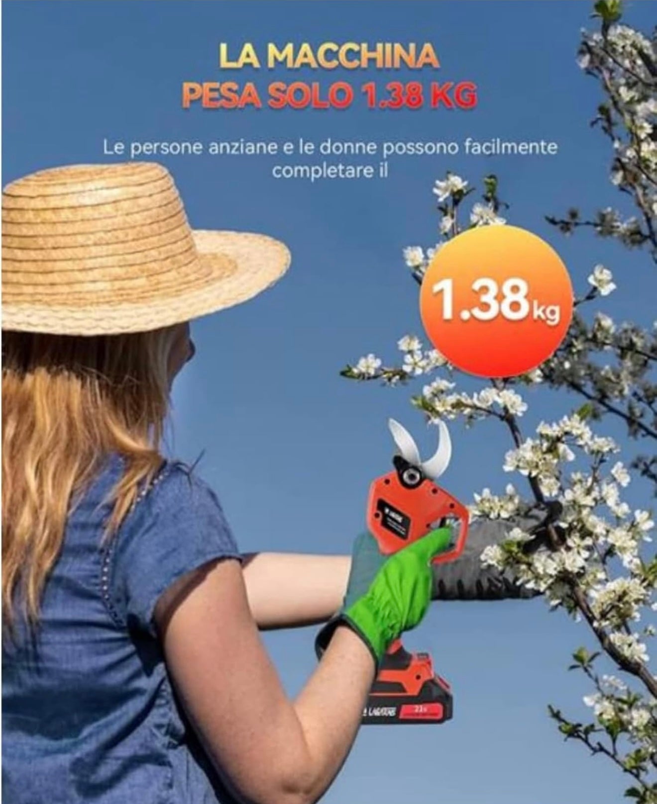 Forbici da Potatura Elettriche 48: Il Tuo Giardino Rinnovato Senza Sforzo