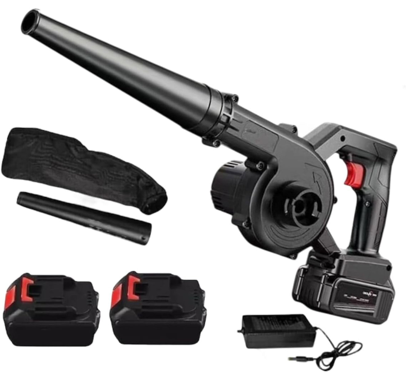 Soffiatore Industriale Portatile ad Alta Potenza – 2 Batterie incluse - BDIT ACCESSORI