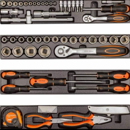 Set Attrezzi Professionale con Cassetta Cantilever – 85 Pezzi