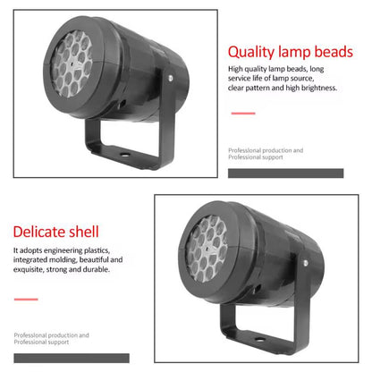 Proiettore LED Natalizio – 16 Fantasie Festive - BDIT ACCESSORI