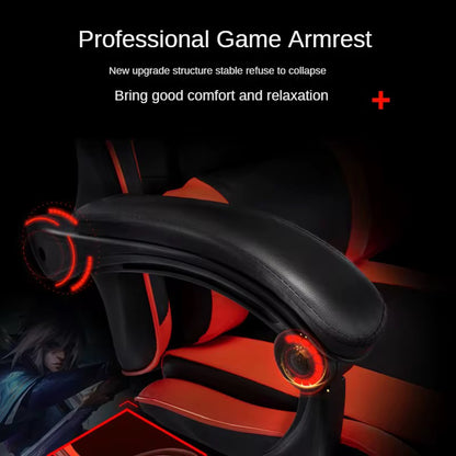 Sedia da Gaming Ergonomica Racing con Poggiapiedi Estraibile e Schienale Reclinabile 150° - Comfort Premium