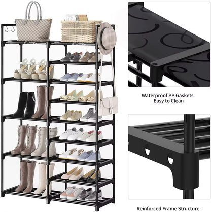 Scarpiera Salvaspazio Extra Large – Organizzazione Perfetta per Scarpe, Stivali e Accessori