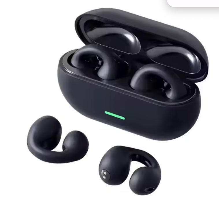 Auricolari Wireless Bluetooth 5.3 con Custodia di Ricarica — Cuffie In-Ear Stereo, ANC, Microfono, Touch, Waterproof IPX5 (Bianco/Nero/Rosa/Crema)