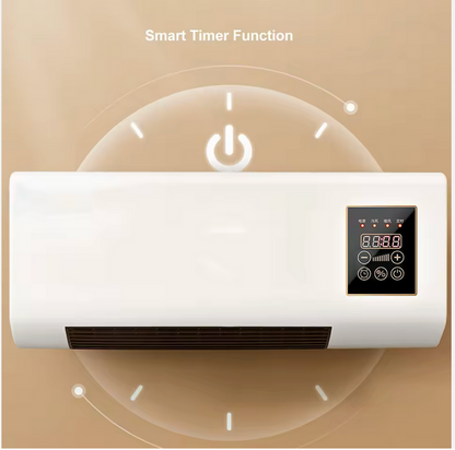 Termoventilatore Split da Parete 2-in-1: Comfort Caldo e Fresco Tutto l'Anno