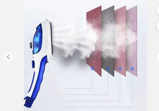 Ferro da Stiro a Vapore Portatile 1000W – Stiratrice Verticale e Orizzontale con Serbatoio 70ml